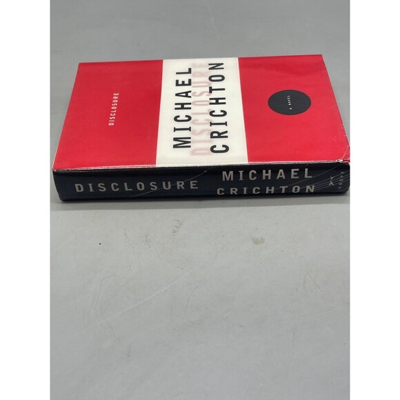 Disclosure a Noval by Michael Crichton hardcover book 1993 English 397 pg READ - Picture 2 of 9